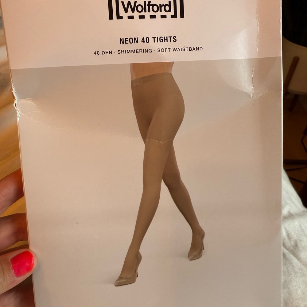 Wolford Neon 40 Tights - BLACK